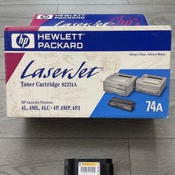 HP LaserJet Toner Cartridge 92274A 74A