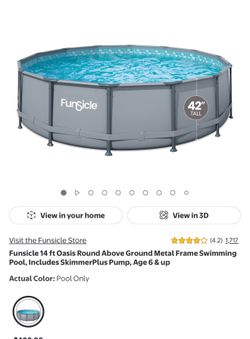 14 ft above ground pool