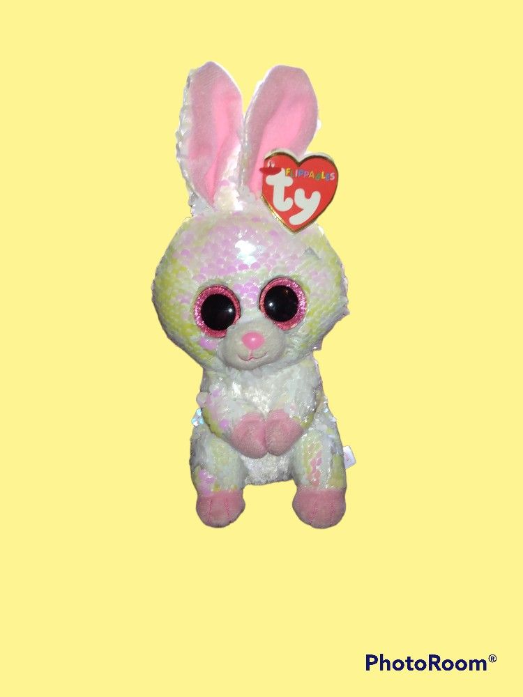 Tys Flippables Bonnie The Easter Bunny Rabbit