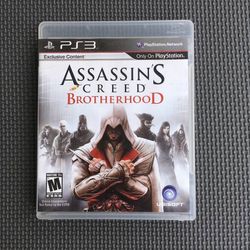 Playstation PS3 Assassins Creed Brotherhood Game 