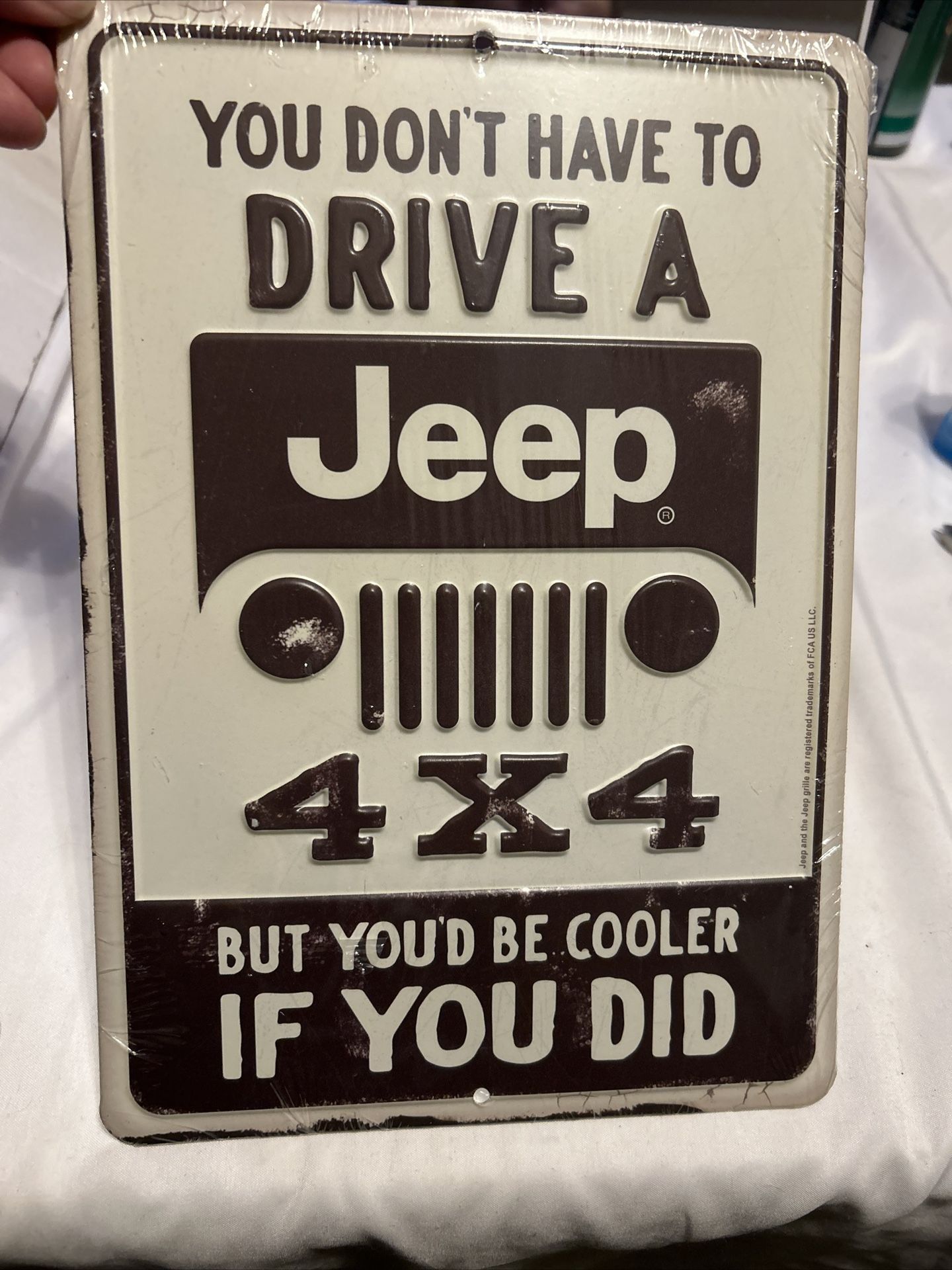Jeep Metal Sign Garage Decore Or Home 