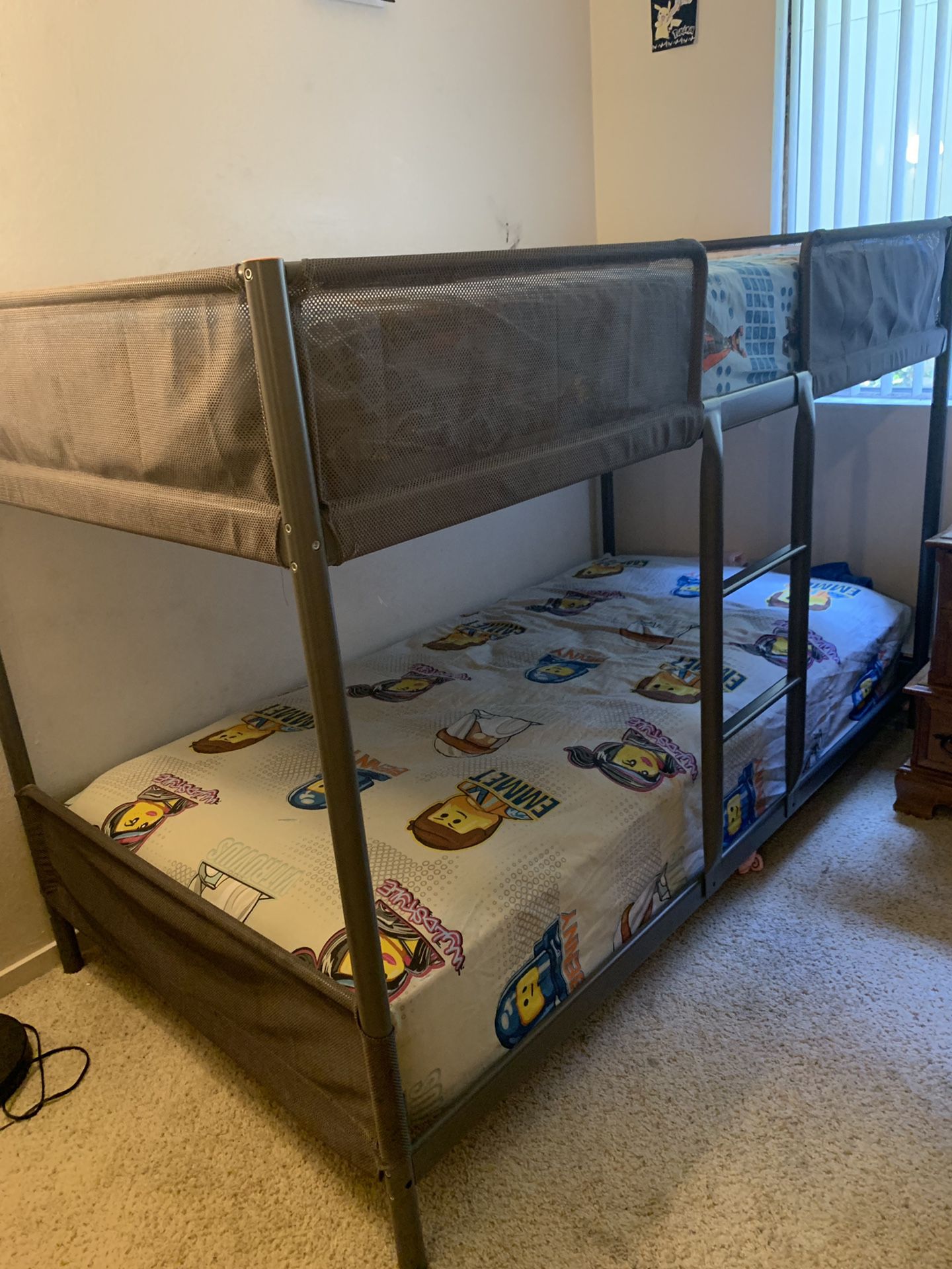 IKEA Twin Bunk Bed (no mattress)