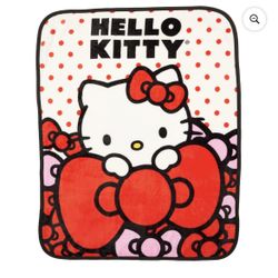Hello Kitty Throw Blanket