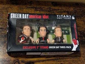 Green Day American Idiot Titans Vinyl Figures 3-Pack (Hot Topic Exclusive)