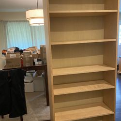 Modified Rolling Ikea Wood Shelves/ Shelving 
