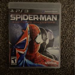  Spider-Man: Shattered Dimensions - Playstation 3 : Video Games