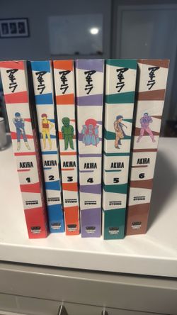 Akira all 6 volumes