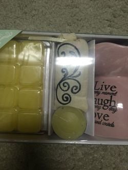 Candle set NEW never used!