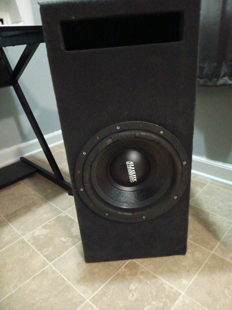 One 12 In Speaker Box