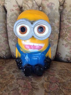Minion piggy bank