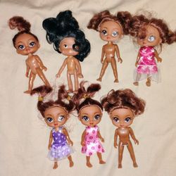 5" Doll lot! I bought them like that and was going to fix them up, but never did