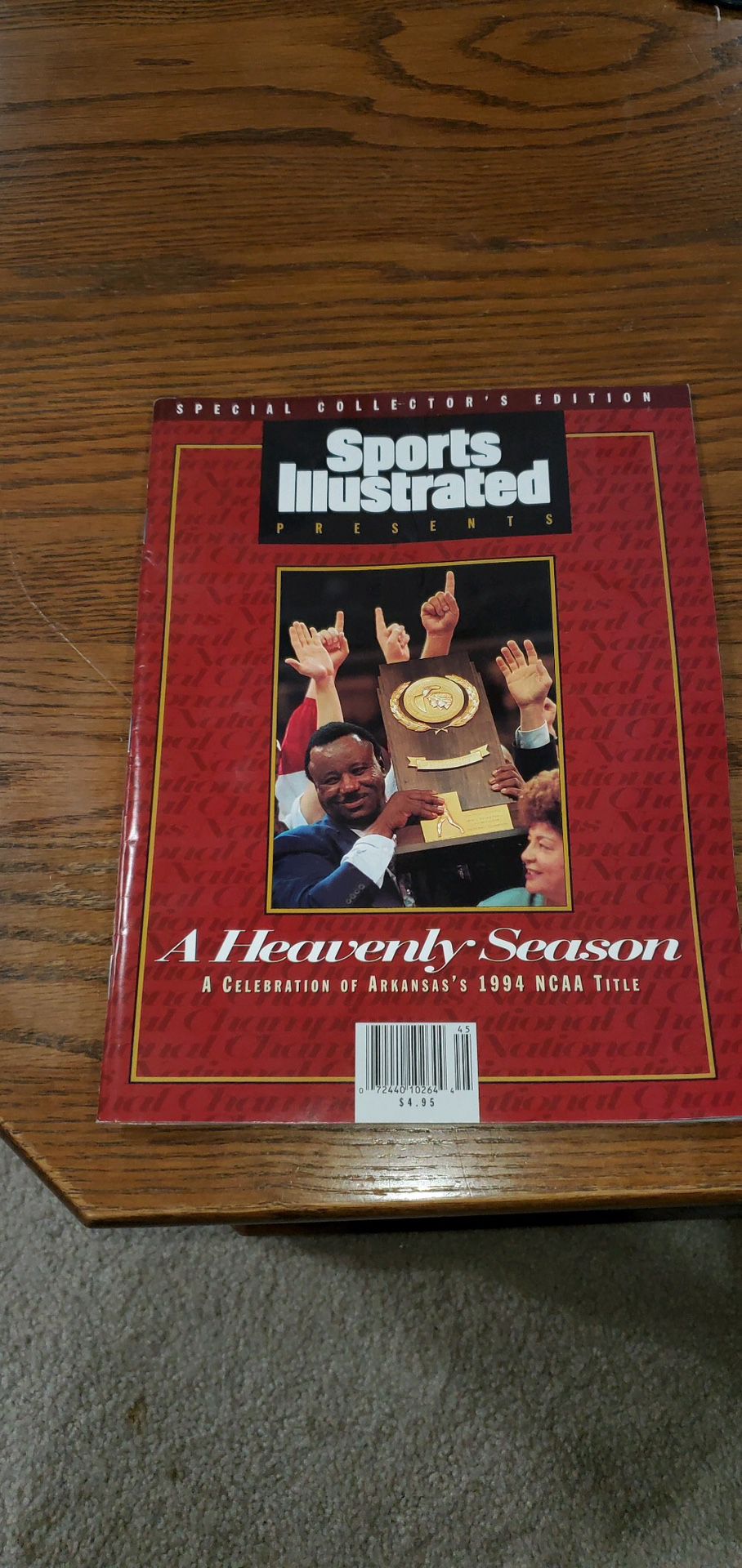 Sports Illustrated 1994 Razorback Champions Edition 