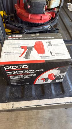Ridgid drain cleaner
