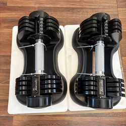 DUMBBELL 💪🏻 50 POUNDS SETS 25 POUNDS EACH ONE BRAND NEW IN BOX