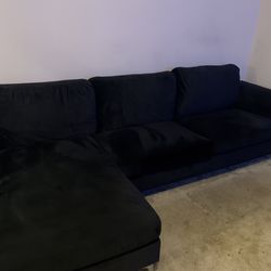 Black Sectional Couch