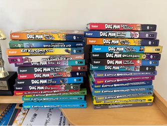 Dog Man, Cat Kid & Captain Underpants books
