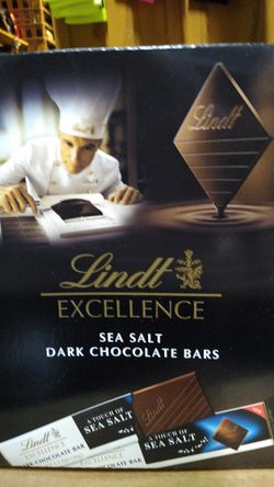 Sea Salt Dark chocolate bars 24 to a box