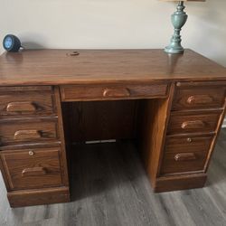 Solid Wood Desk