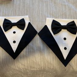 Dog Tuxedo Bandana 