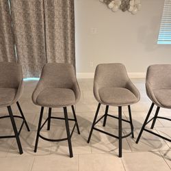 Grey Bar/island Stools