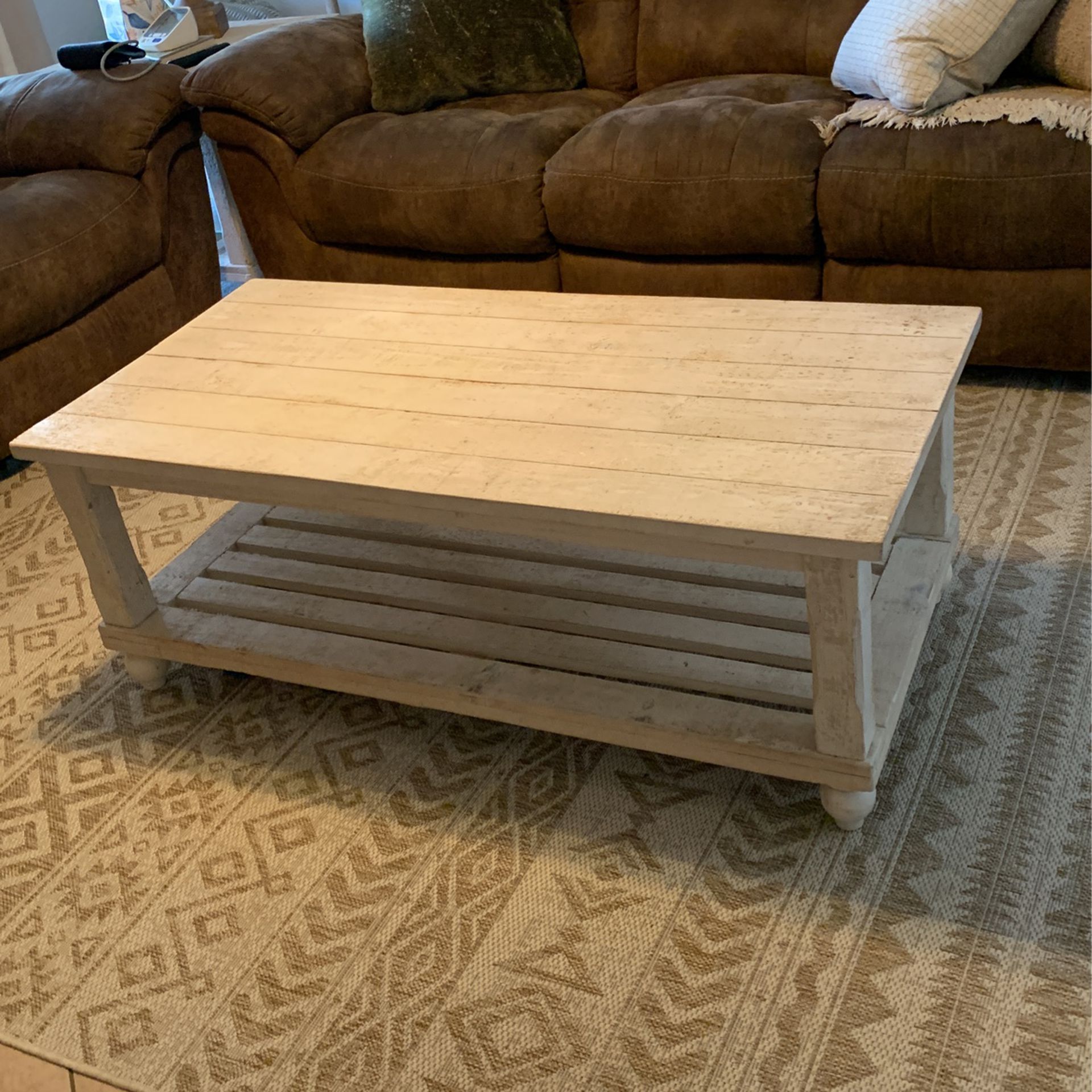 coffee table and side table