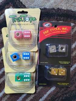 NEW Dice Valve Caps