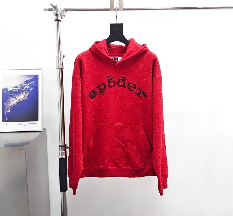 Rhinstone Sp5der Hoodie