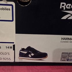 Size 14M Safety Composite Toe