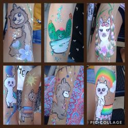 Facepainting, twisting balloons & more