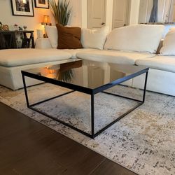 「✦ Teresa Collection Square Coffee Table by Euro Style® | Black ✦」