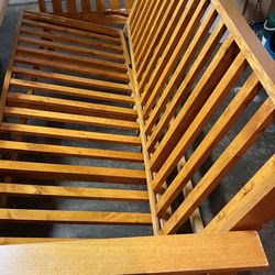 Futon Couch-deluxe cushion 