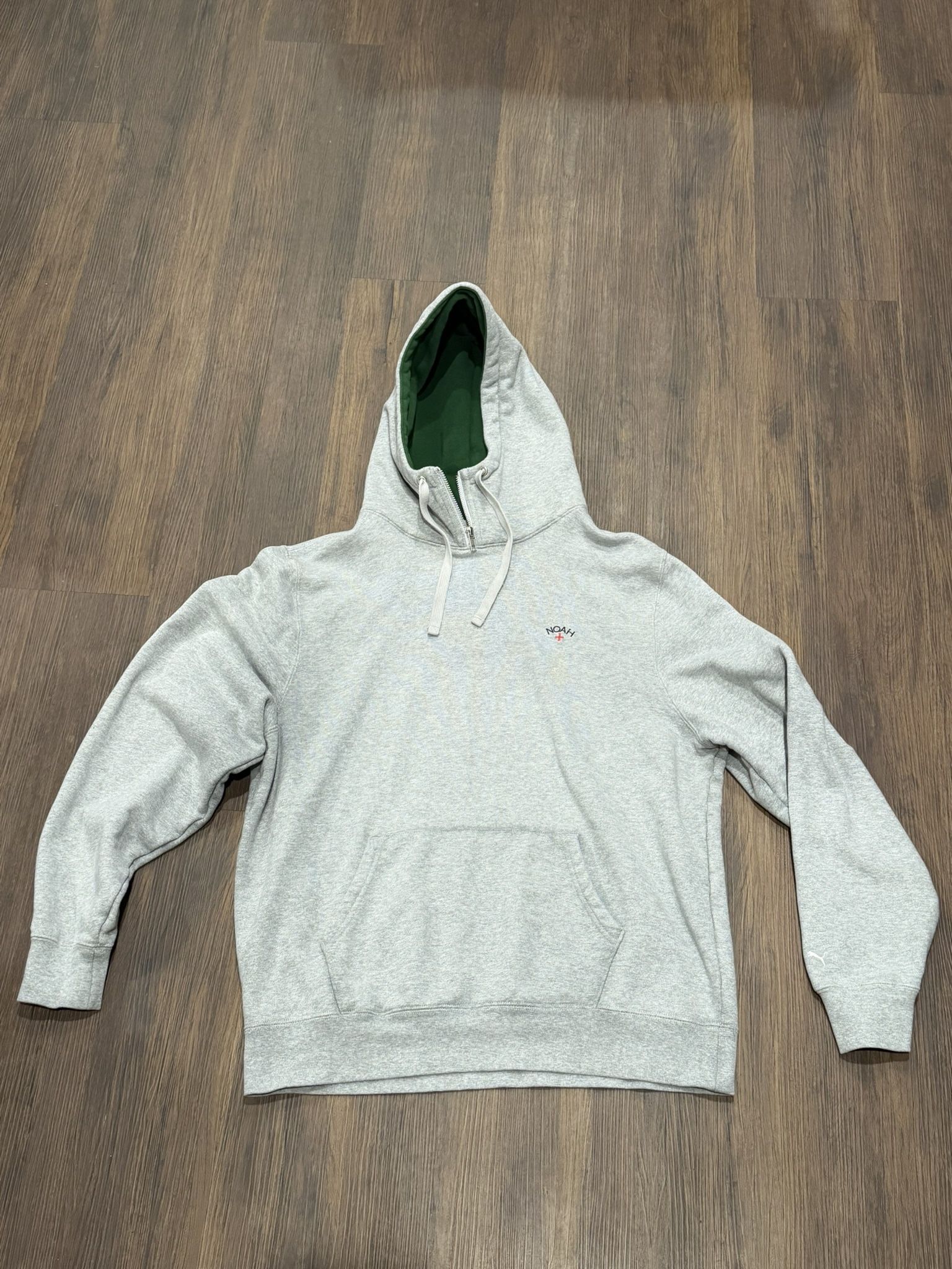 Puma X Noah NY Grey Hoodie Sz L