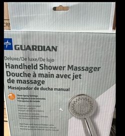 Guardian Deluxe Handheld Shower Massager