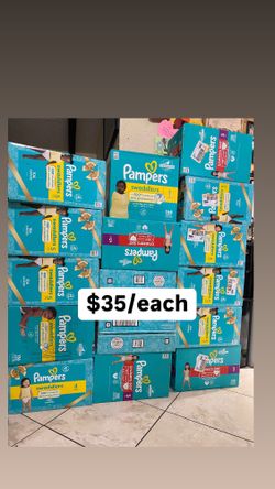 Pamper Diaper Size Various 