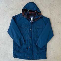 Vintage Woolrich Blue Parka Jacket
