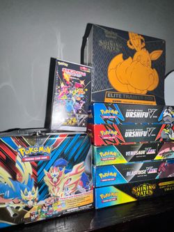 2020-2022 Batch of sealed Pokemon cards
