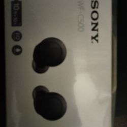 New Sony WF C500