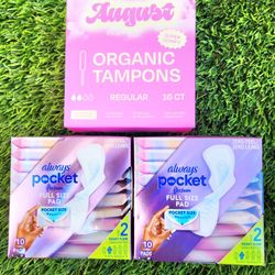 Tampons & Pads Bundle