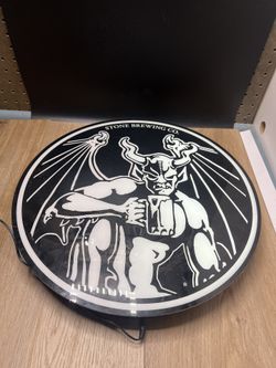 Stone Brewing Company LED - Beer Light Up Sign 16”