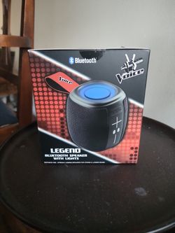 The VOICE Bluetooth Speaker With LIGHTS