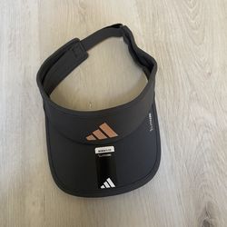Adidas women’s superlite 3 visor (dark gray)