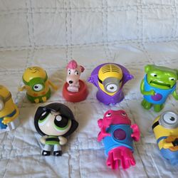 Set of 8 Happy Meal McDonald's toys Minions 