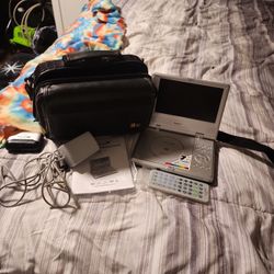 Initial 7 Inch Portable DVD Monitor.