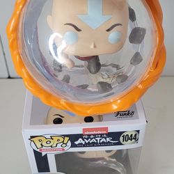 Funko Pop! Animation: Avatar The Last Airbender AANG #1044 Limited Edition / #1000 AANG(Avatar State) Loose