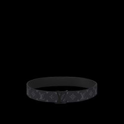 LV 40mm matte black belt