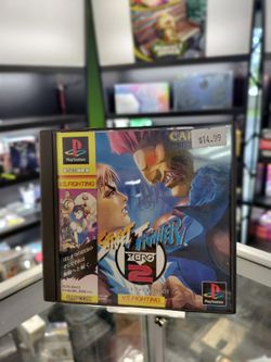 Street Fighter Zero 2 PS1 Japanese Version