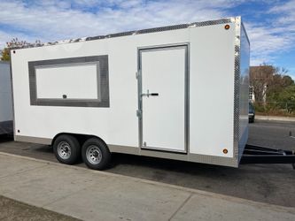 2025 Sky Trailers Enclosed Concession Trailer  8.5X18X7.6