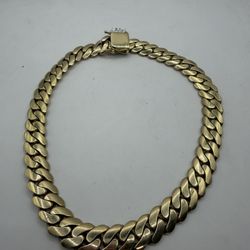 10K Solid Cuban Link Chain 