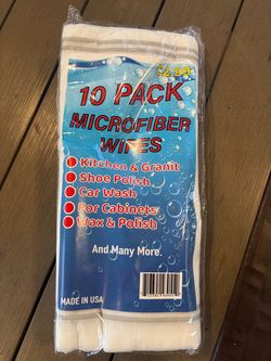 Microfiber wipes