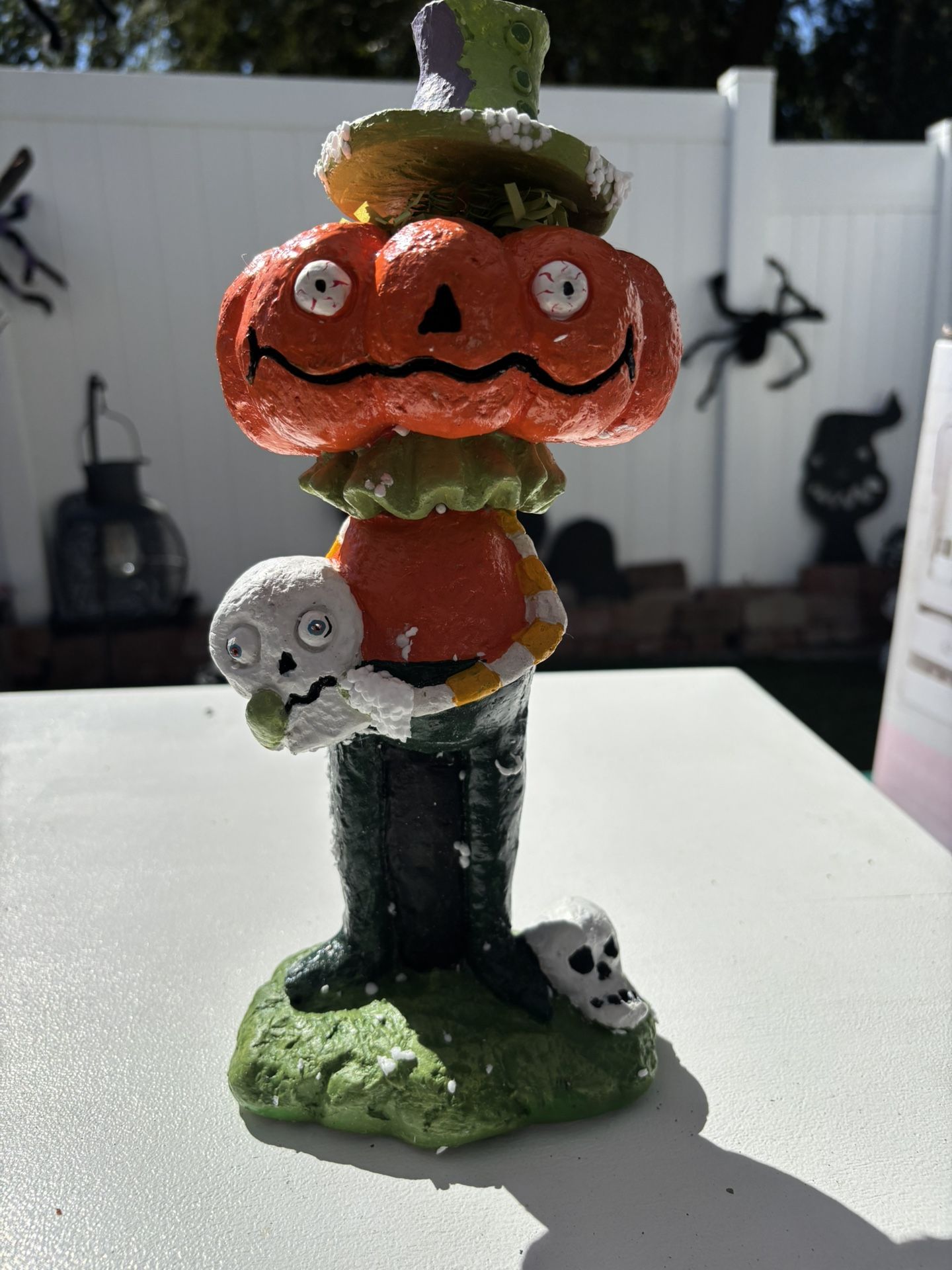 Halloween Pumpkin Head